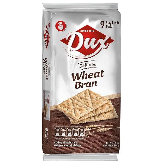Dux Cracker, Saltines, Wheat & Oat Fiber