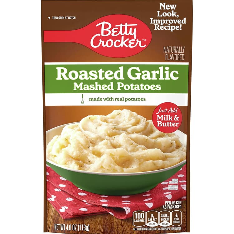 Betty Crocker Roasted Garlic Mashed Potatoes