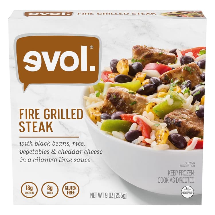 Evol Gluten Free Fire Grilled Steak Bowl