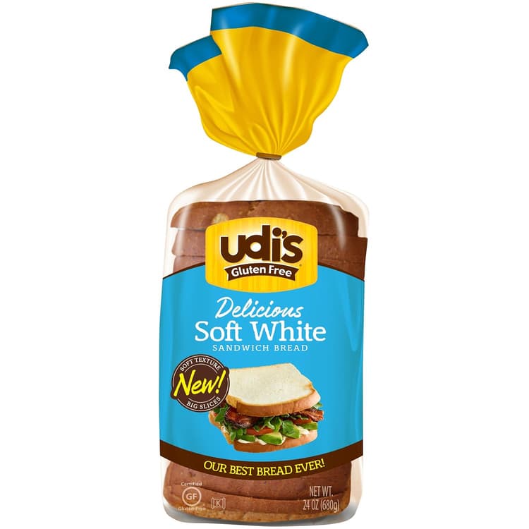 Udi'S Delicious Gluten Free Soft White Sandwich Bread