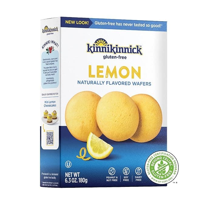 Kinnikinnick Lemon Wafers
