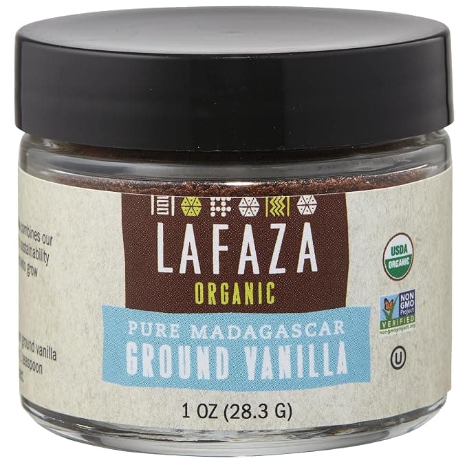 Lafaza Organic Pure Madagascar Bourbon Ground Vanilla