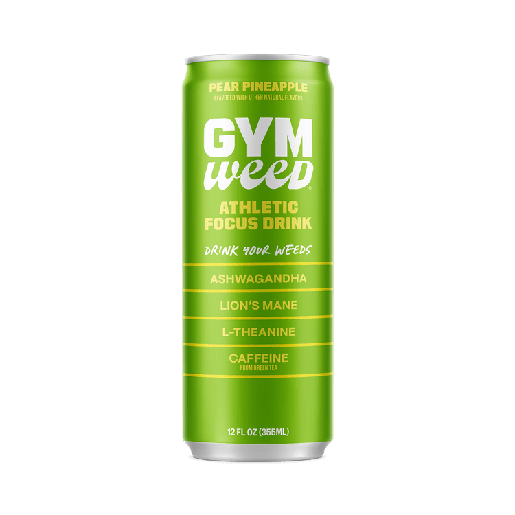 Gym Weed Pear Pineapple Adaptogen Energy Drink