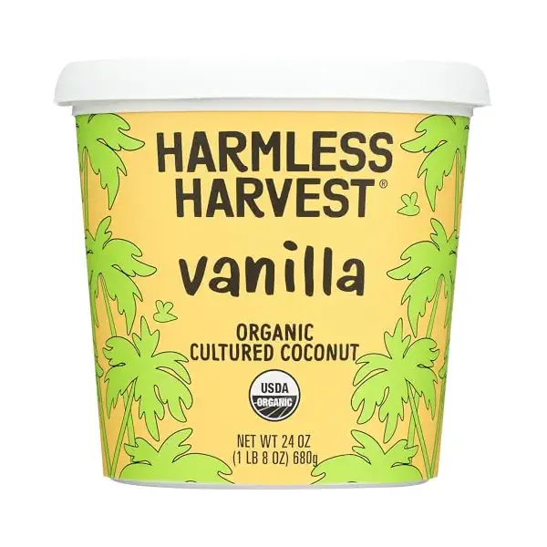 Harmless Harvest Vanilla Organic Dairy-Free Coconut Yogurt Alternative