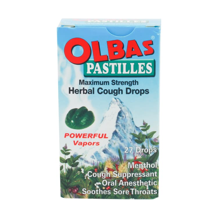 Herbal Cough Drop Pastilles, 27 Drops