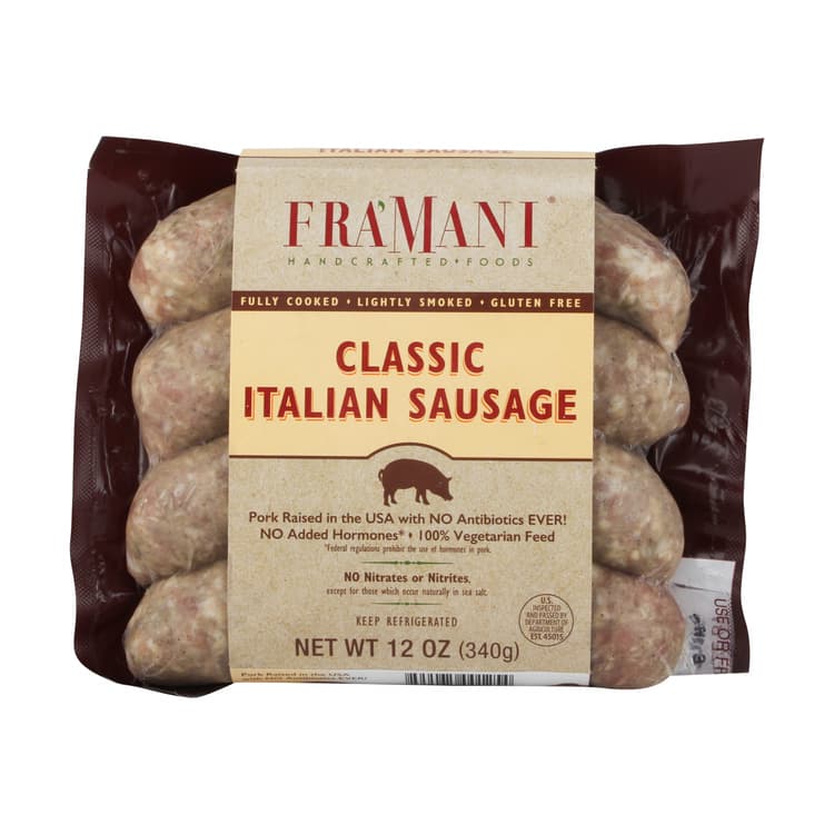 Fra' Mani Classic Italian Smoked Pork Sausage
