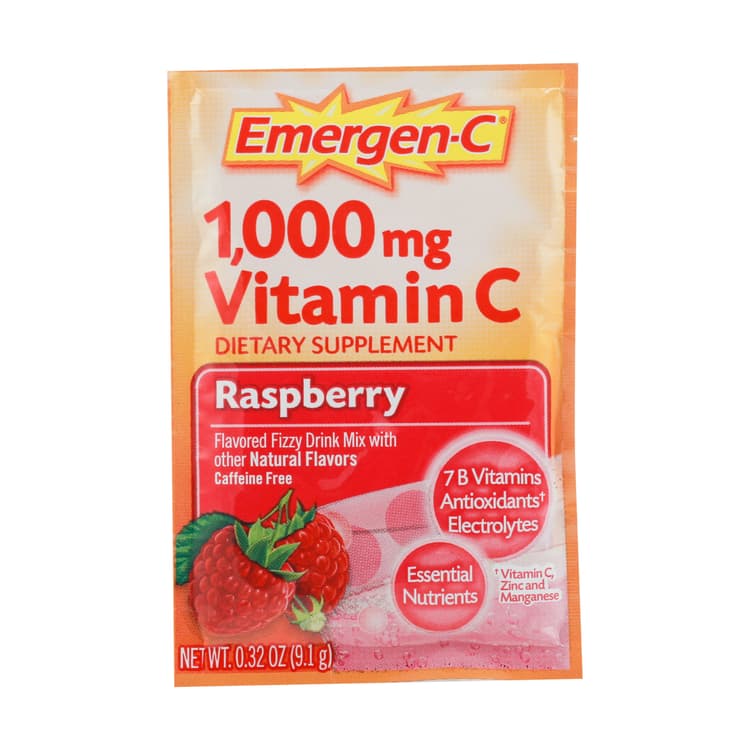 Emergen-C Daily Immune Support Raspberry Vitamin