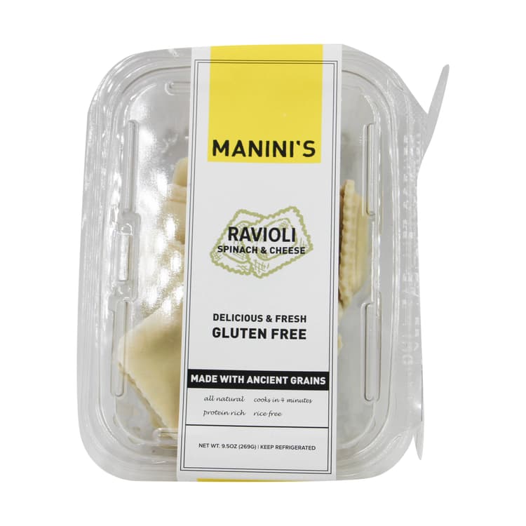 Manini'S Gluten Free Ravioli Spinach & Cheese Made With Ancient Grain