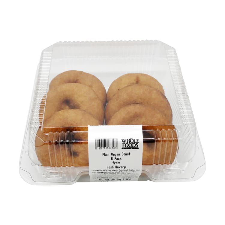 Whole Foods Market Plain Vegan Donuts
