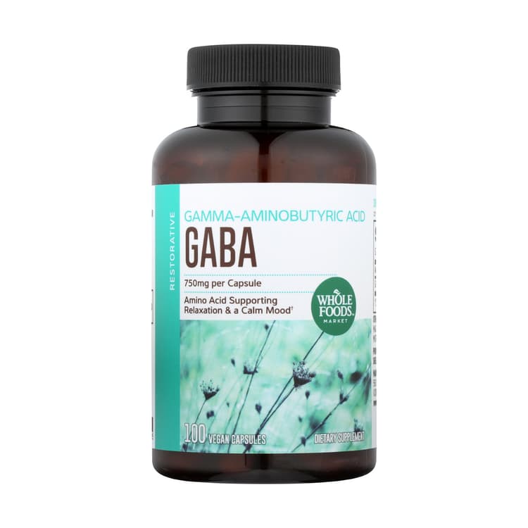 Whole Foods Market Gaba Vegetarian Capsules