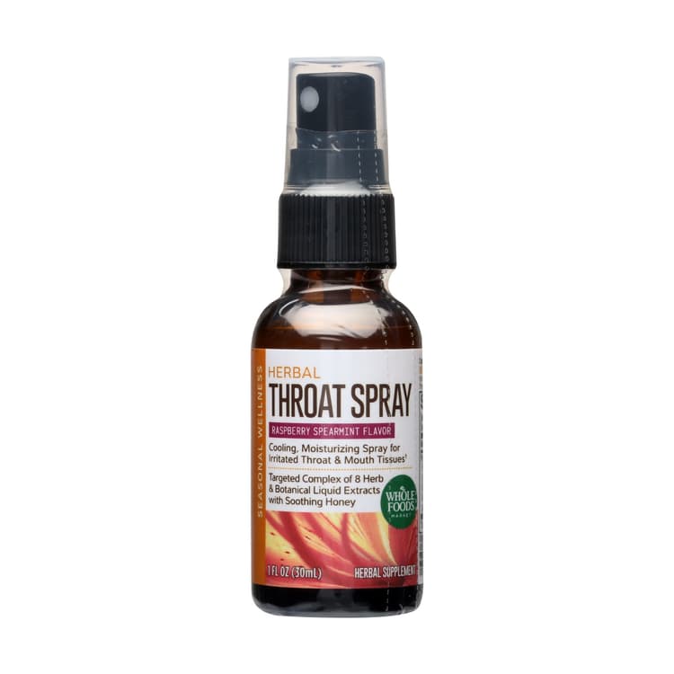 Whole Foods Market Throat Spray Raspberry Spearmint Flavor