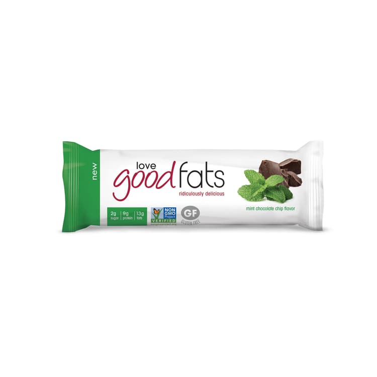 Mint Chocolate Chip Snack Bar