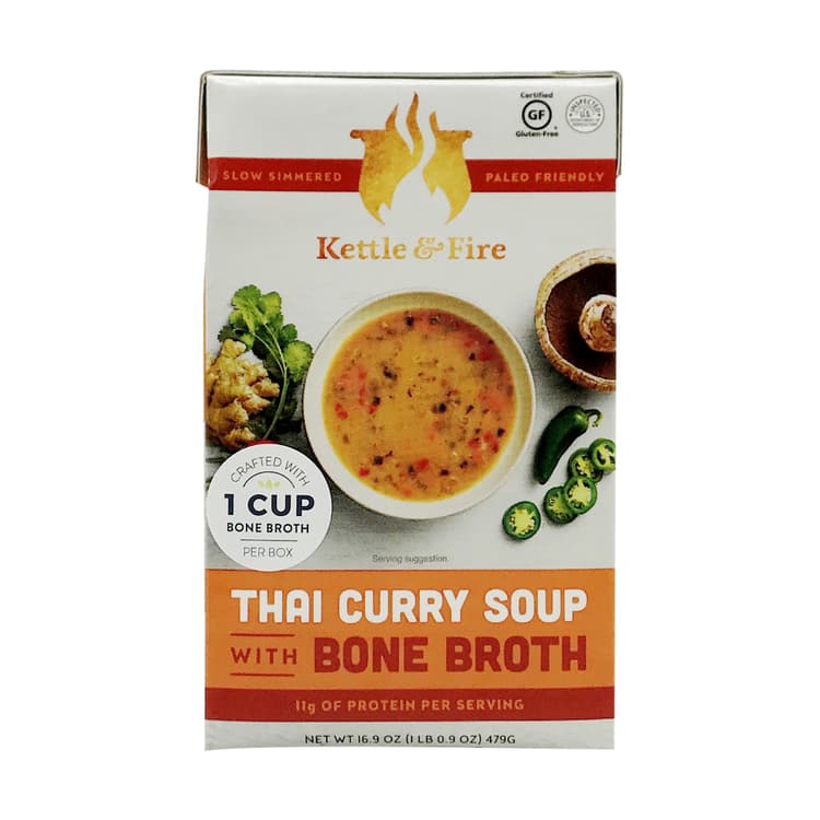 Thai Curry Soup With Bone Broth