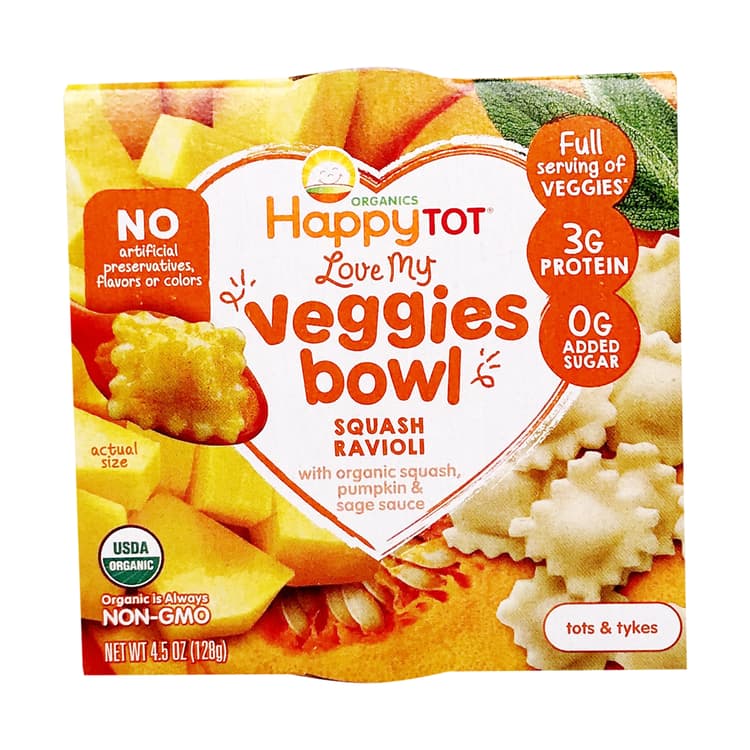 Organic Ravioli Love My Veggies Bowl