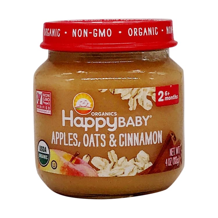 Organic Stage 2 Apples Oats & Cinnamon