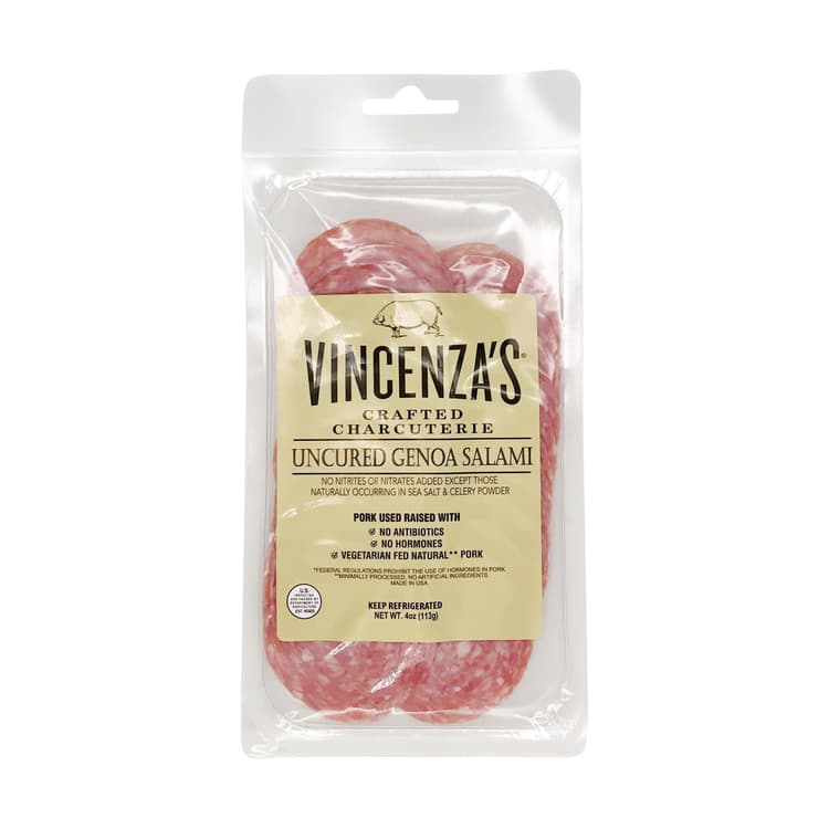 Sliced Genoa Salami