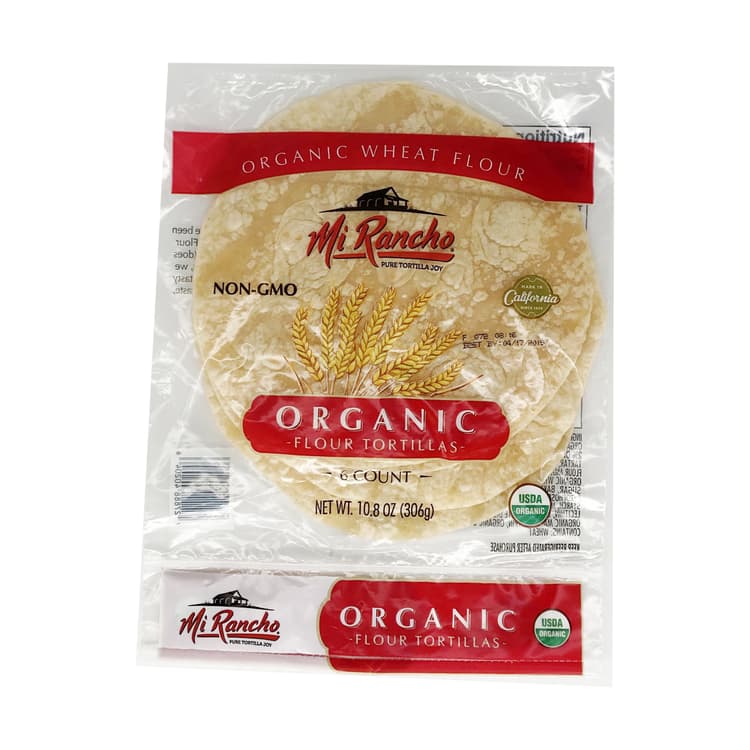 Organic Small Flour Tortillas