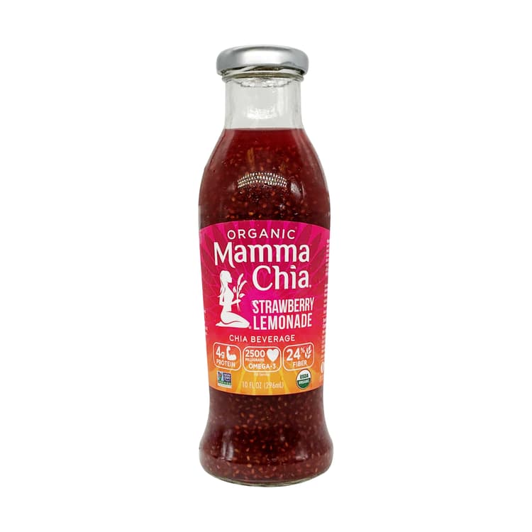 Mamma Chia Strawberry Lemonade Chia Vitality Beverage