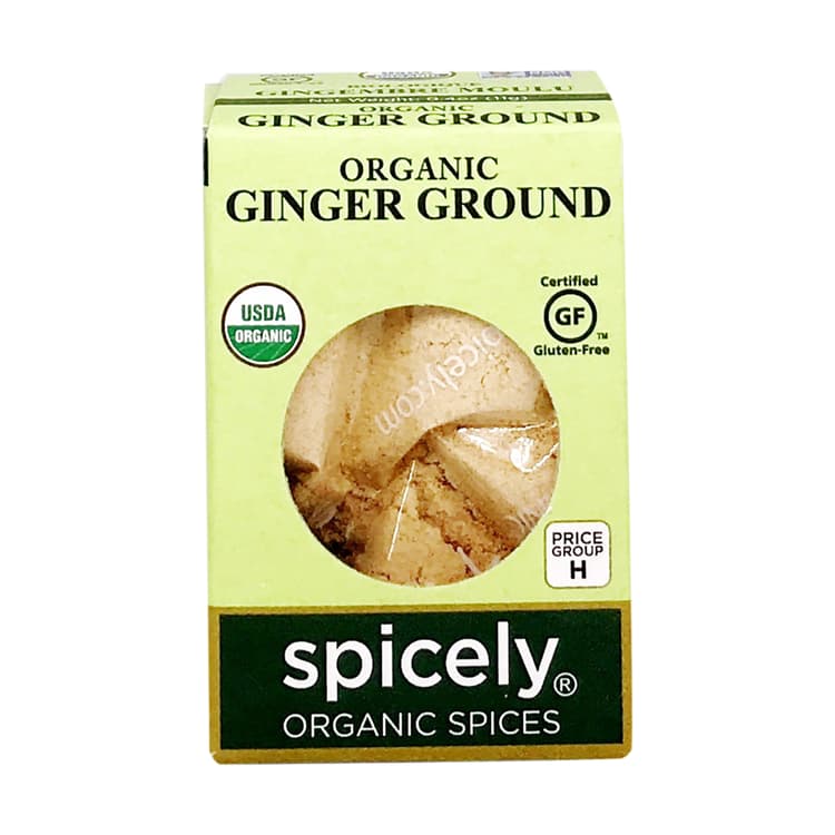 Spicely Organic Ginger Ground Spices