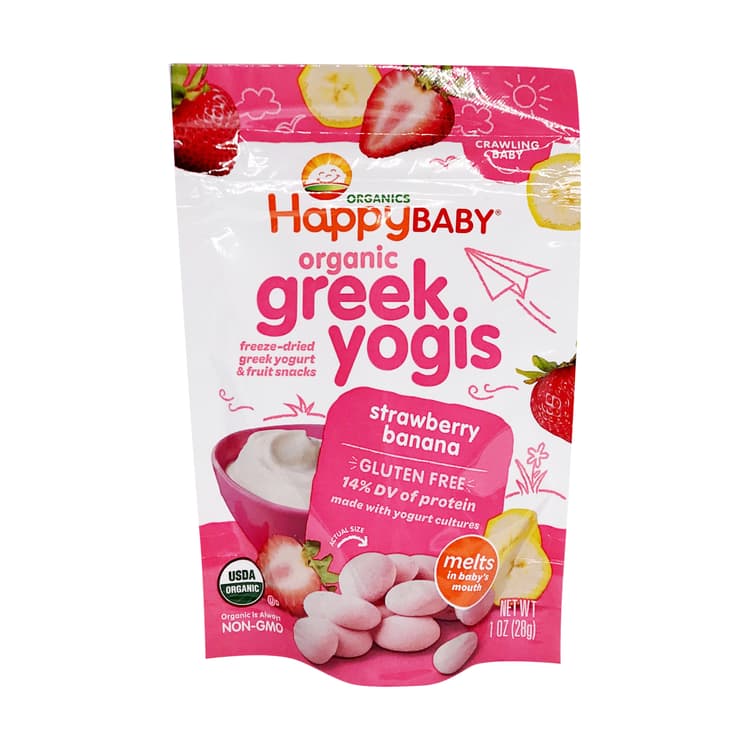 Organic Strawberry Banana Happy Yogis
