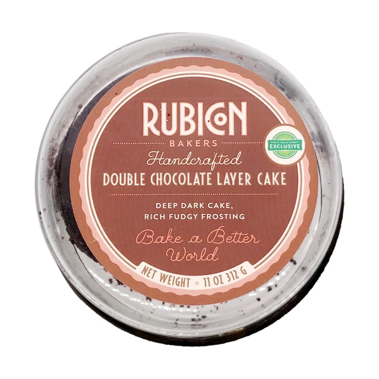 Mini Double Chocolate Layer Cake