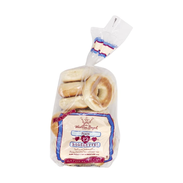 Western Bagel Plain Bagelettes
