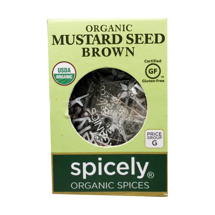 Spicely Organic Brown Mustard Seed