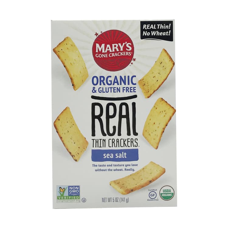 Organic Real Thin Sea Salt Crackers