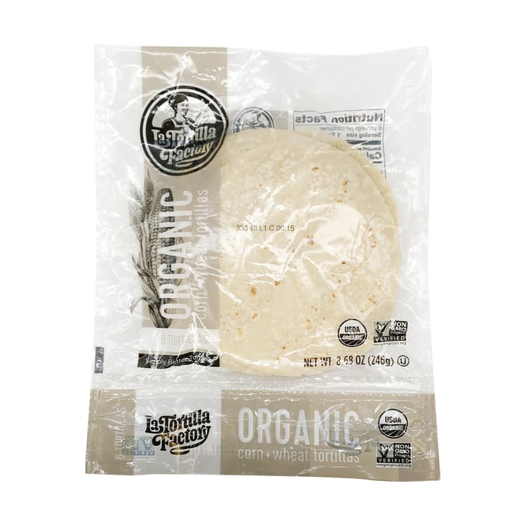Organic White Corn Tortillas