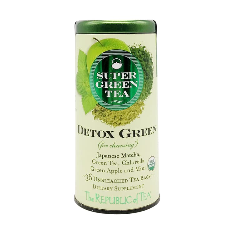 The Republic Of Tea Organic Detox Super Green Tea