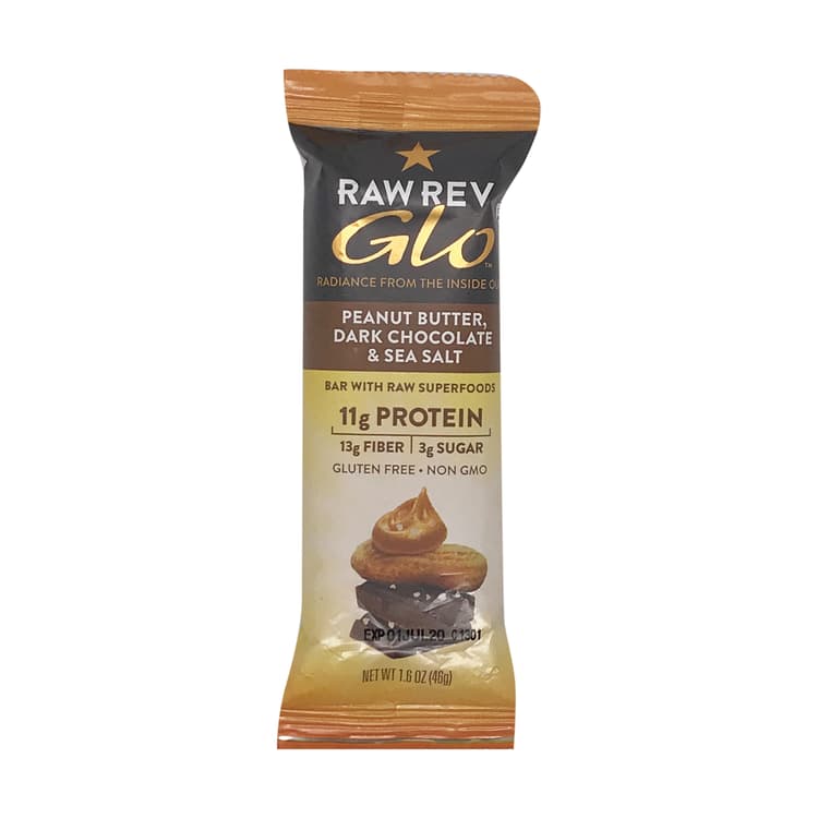 Peanut Butter Dark Chocolate Sea Salt Glo Bar