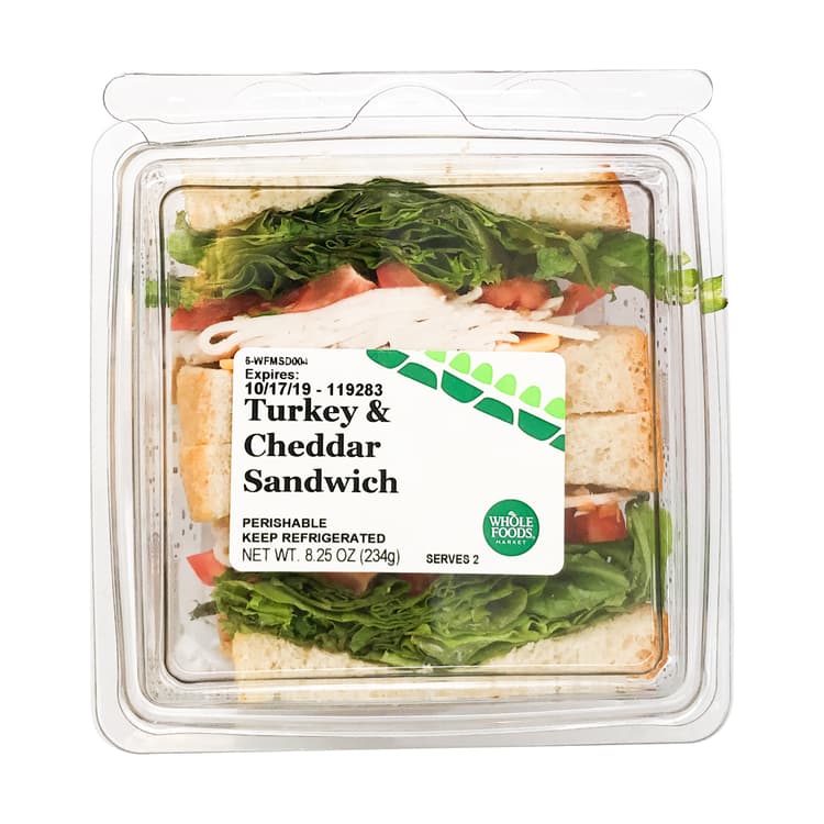 Sandwich Turkey Cheddar