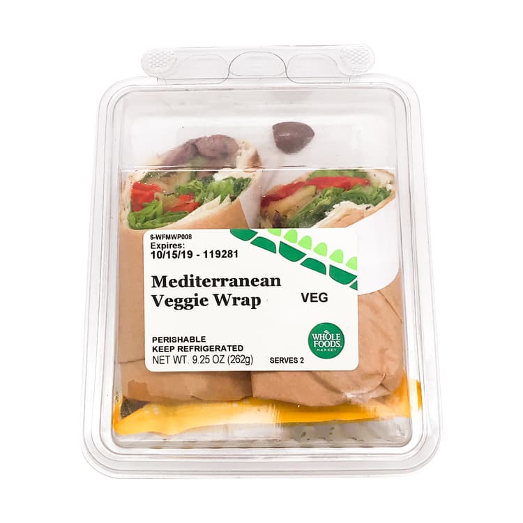 Wrap Mediterranean Veggie