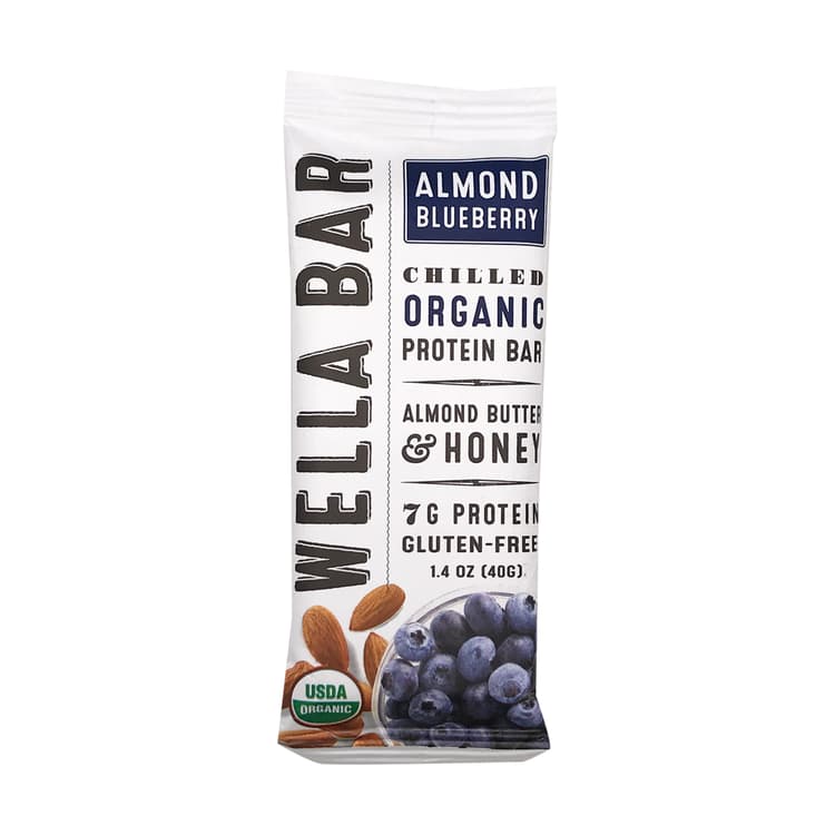 Wella Bar Organic Almond Blueberry Protein Bar