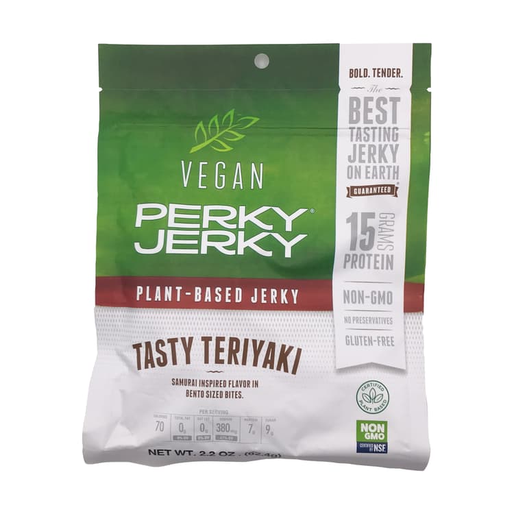 Vegan Soy Teriyaki Jerky