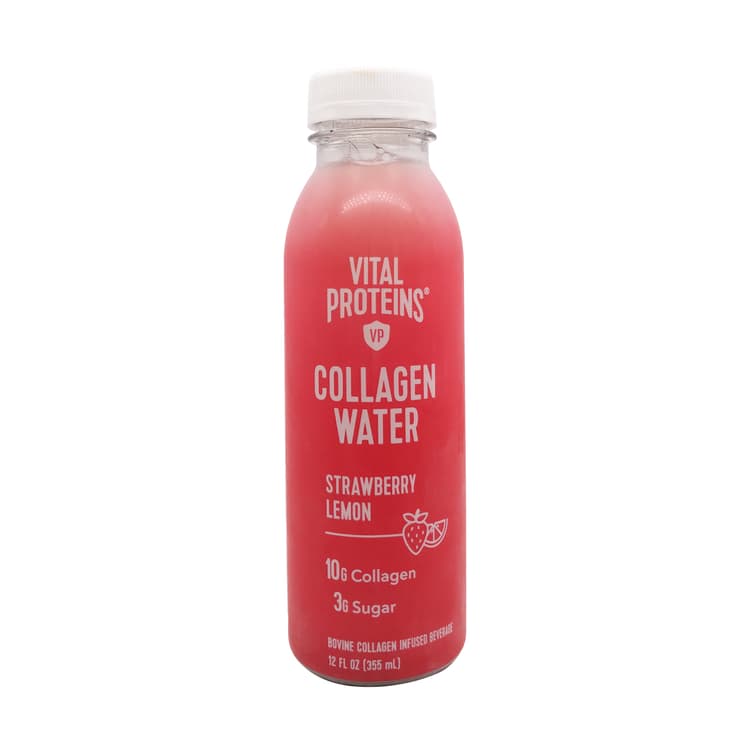 Strawberry Lemon Collagen Water