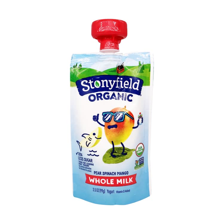 Organic Yogurt Tod Pear Spinach Mango