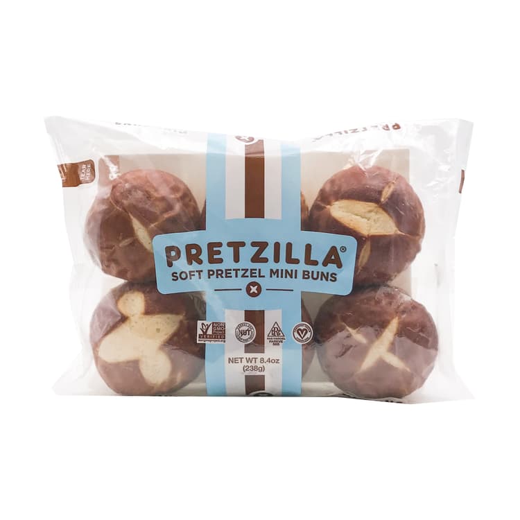 Soft Pretzel Mini Buns