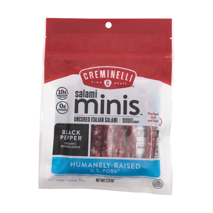 Black Pepper Salami Minis