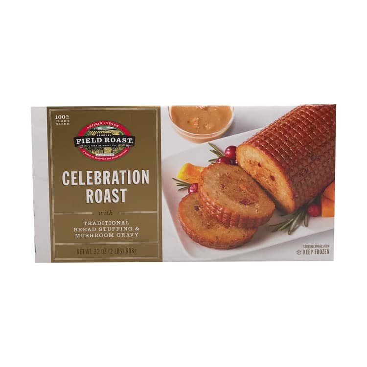 Celebration Roast With Traditional Bread Stuffing And Porcini Gravy