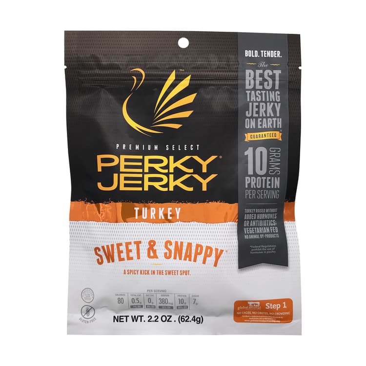Sweet & Snappy Turkey Jerky