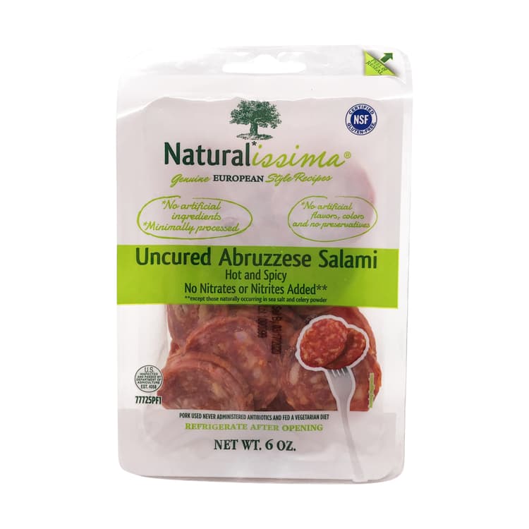Naturalissima Uncured Abruzzese Salami