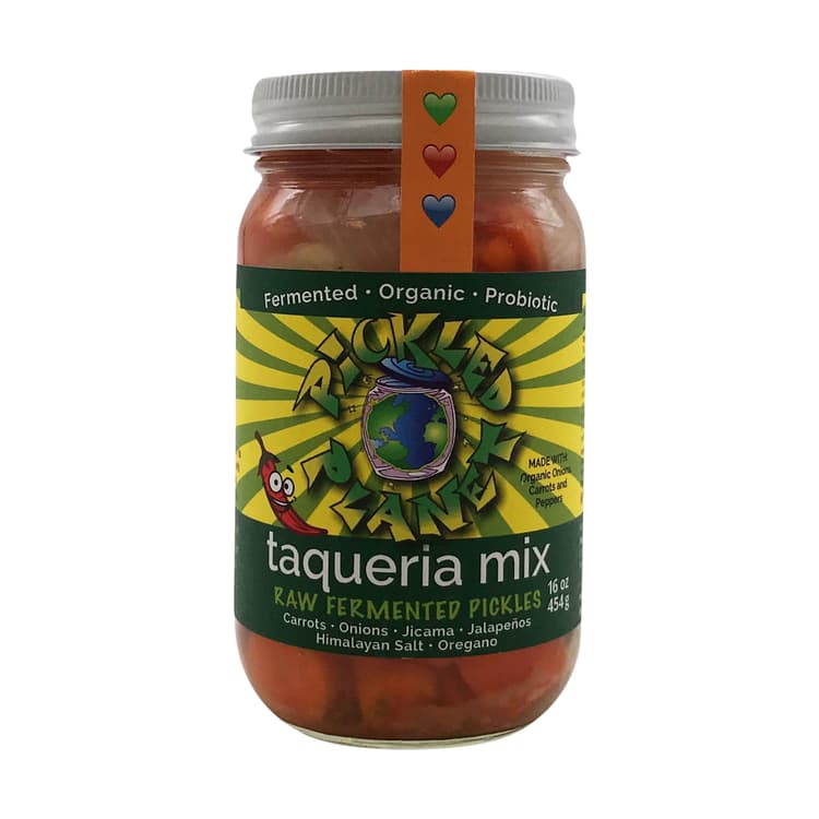 Pickled Planet Organic Raw Fermented Taqueria Pickles