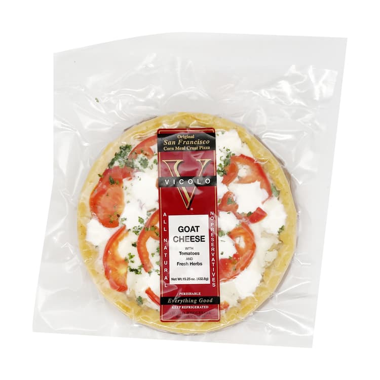 Tomato Goat Cheese & Herbs Pizza