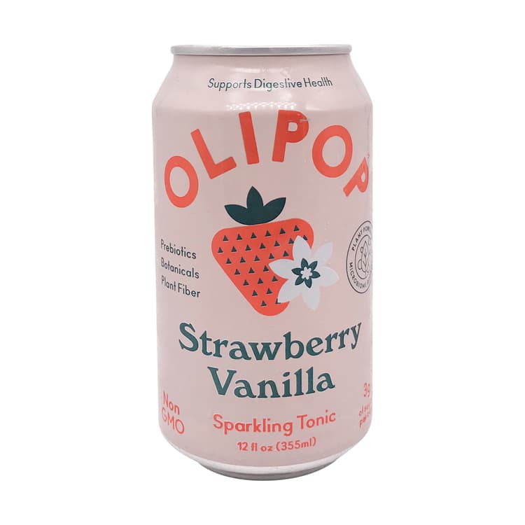 Strawberry Vanilla Sparkling Tonic