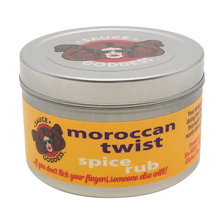 Sauce Goddess Gluten-Free Moroccan Twist Rub Rub