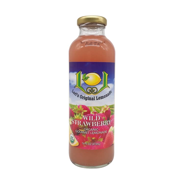 Lori'S Original Lemonade Organic Wild Strawberry Lemonade