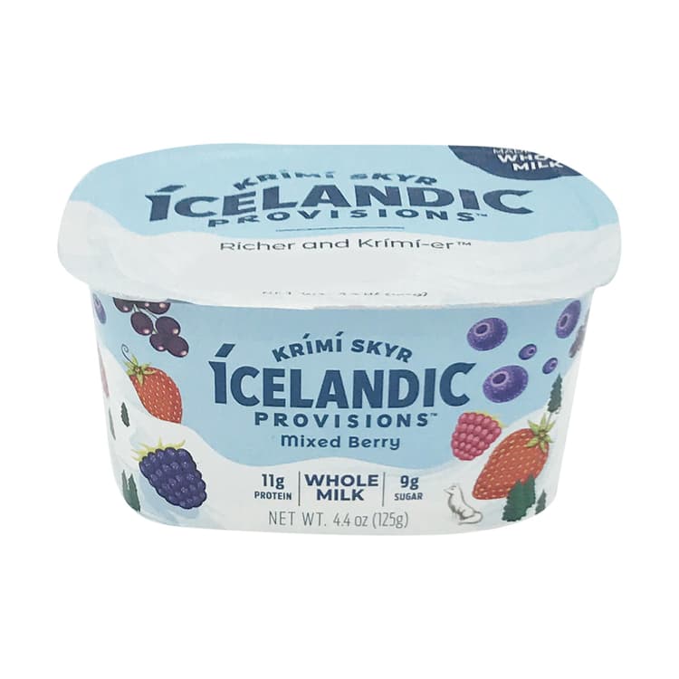 Mixed Berry Whole Milk Skyr Yogurt