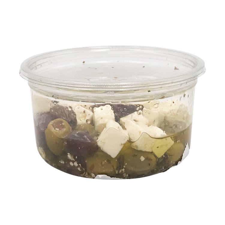 Marinated Feta & Pitted Olives In Oil