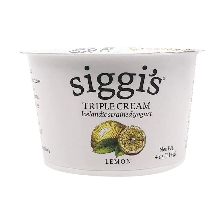 Lemon Triple Cream Skyr Yogurt